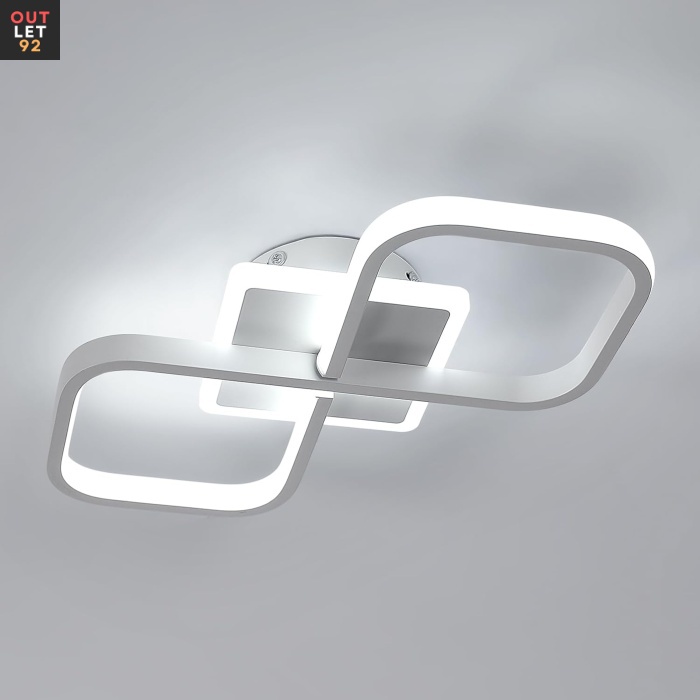 LED Laelamp, 4000LM, automaatne, 6500K külm valgus