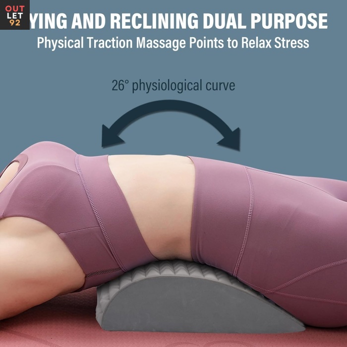 Kaela- ja seljavenituspadi, 30 x 14 x 8 cm