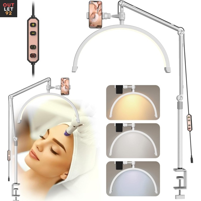 Ripsmelamp, kohandatav Helligkeit, LED, Valge