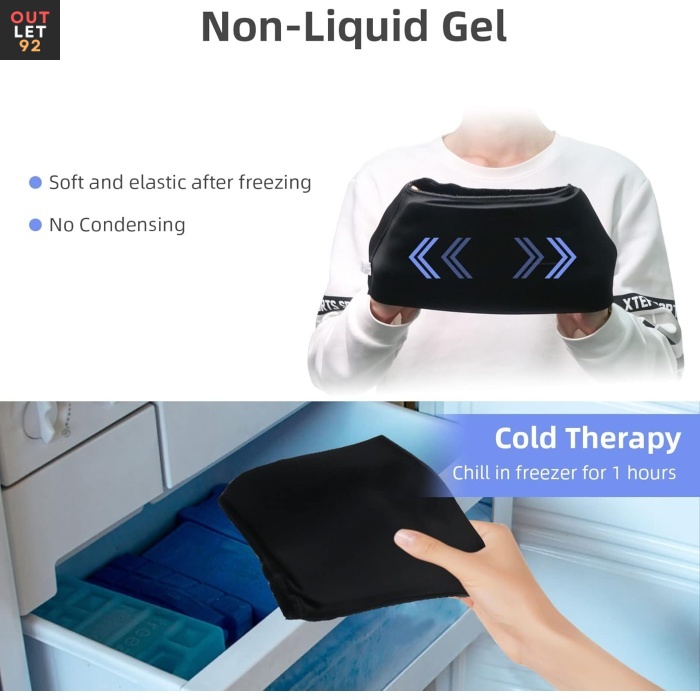 Migreeni leevendava mõjuga müts, külmravi, must