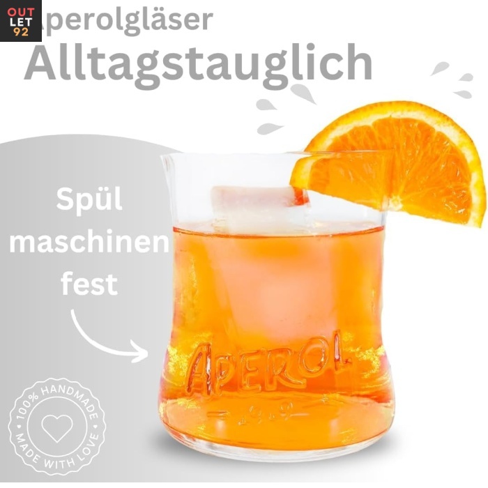 Kokteiliklaasid, 4-osaline komplekt, Kaasaegne disain