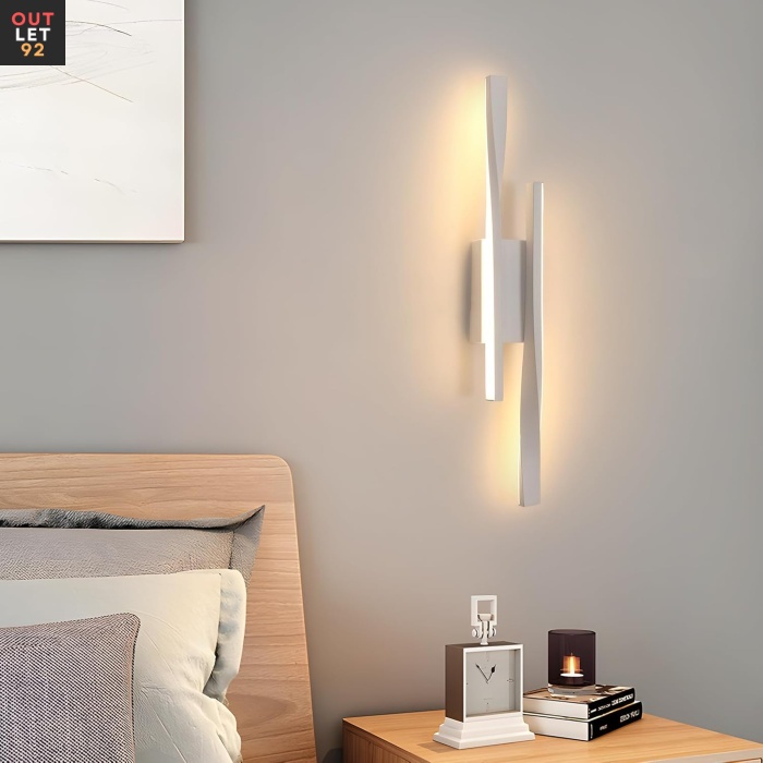 LED-seinalamp, 16W, 1800lm, Valge
