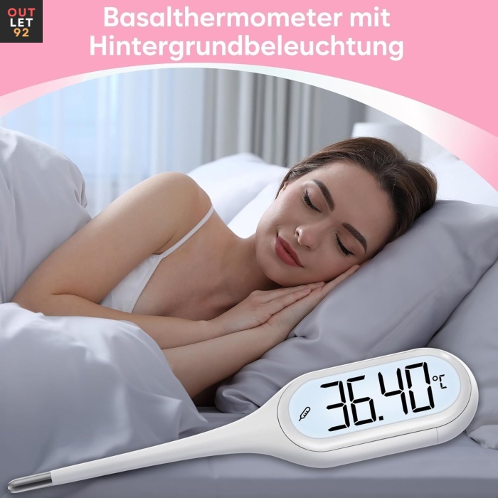 Basaaltermomeeter, ovulatsiooni ja palaviku jälgimiseks