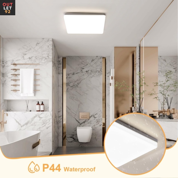LED Laevalgusti, 48W, 5400lm, Universaalne Valge 4000K, IP44