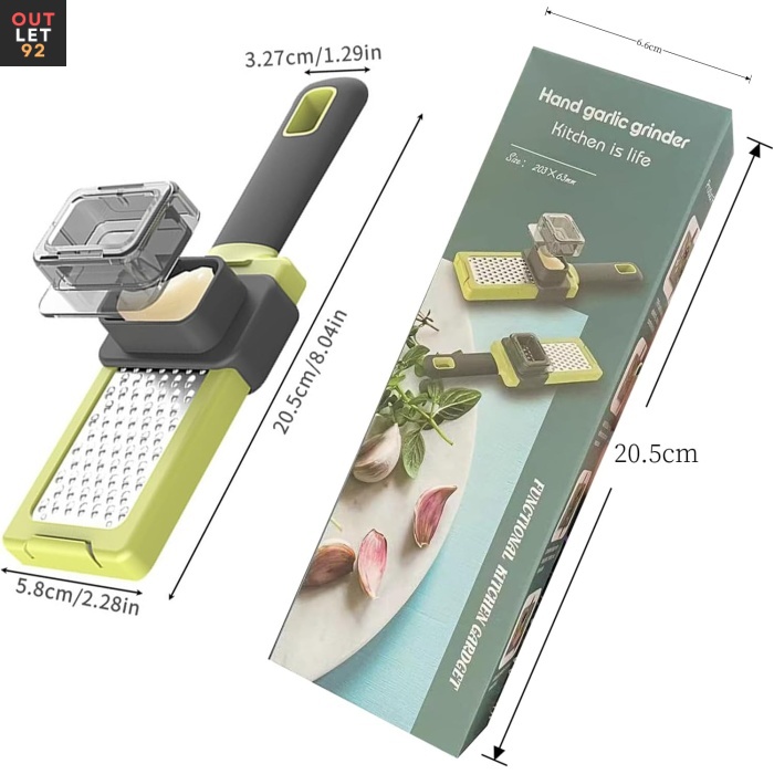 Küüslaugupress, mitmekülgne, roostevaba teras