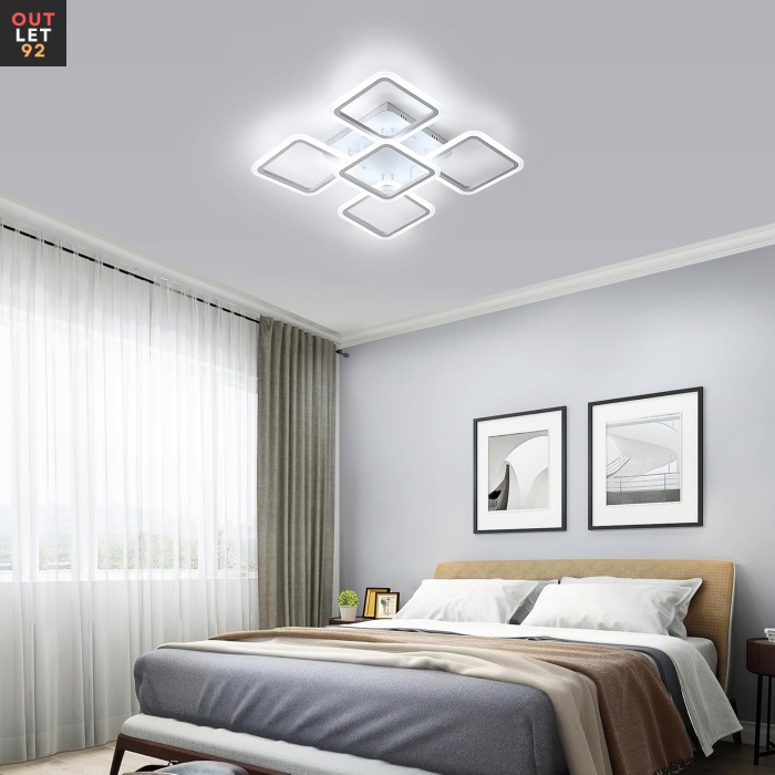 LED-laevalgusti, 61W, 7000LM, külm valge 6500K