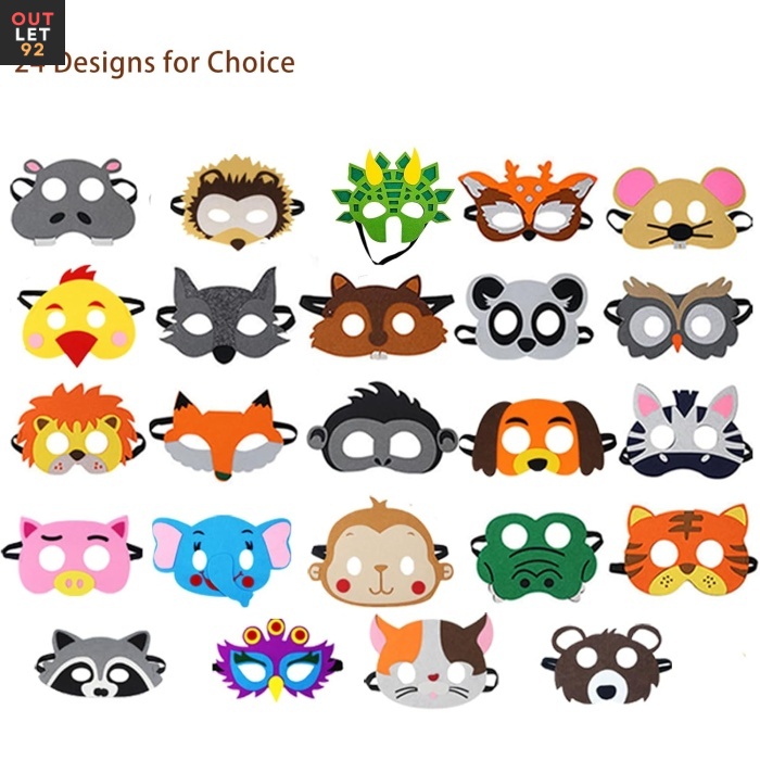 Rebase loomamaskid vildist, 10 tk