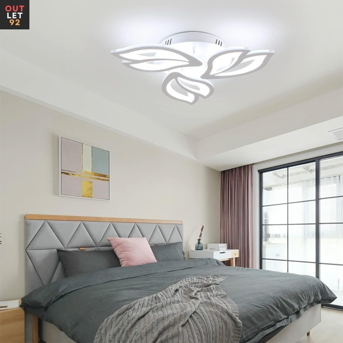 LED-laevalgusti, 40W, 4500 luumenit, külm valgus 6500K, valge
