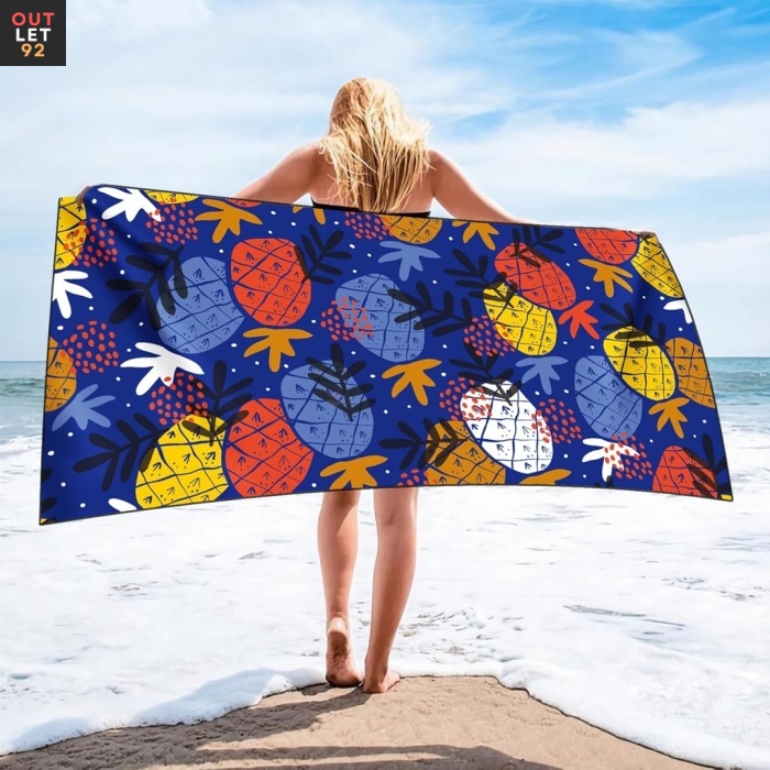 Suur mikrofiiber rannarätik 160x80cm, kiiresti kuivav, liivavaba