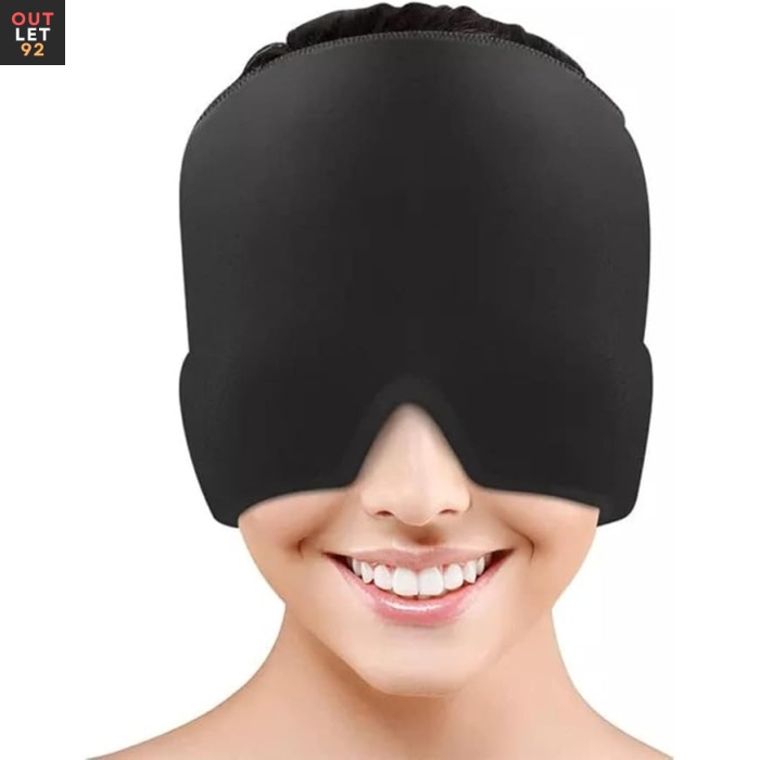 Migreeni leevedav mask/müts, kuuma- ja külmateraapia