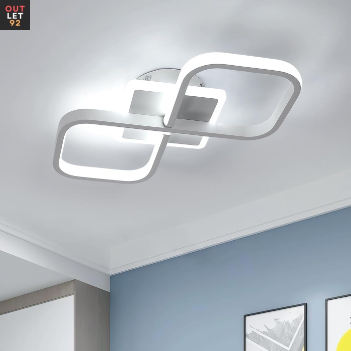 LED Laelamp, 4000LM, automaatne, 6500K külm valgus