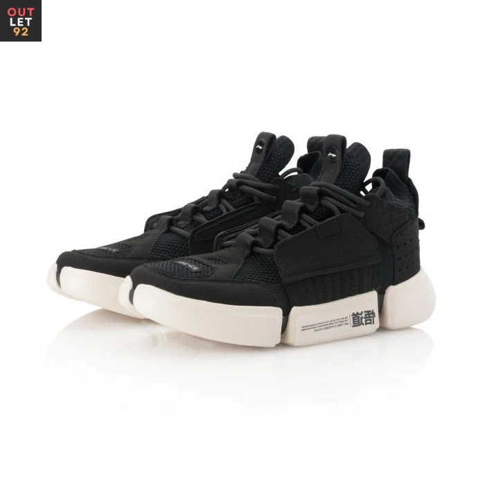 Li-Ning korvpallijalatsid naistele, hingavad, kummitald, must