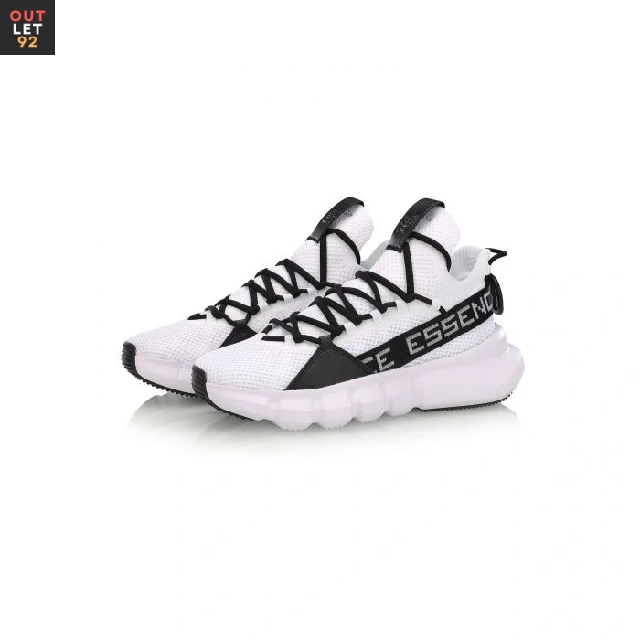 Li-Ning korvpallijalatsid naistele, hingavad, valge/must