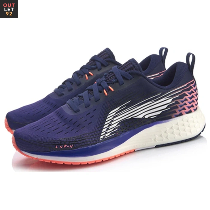 Li-Ning jooksujalatsid naistele, kerged, hingavad, lilla/sinine/valge
