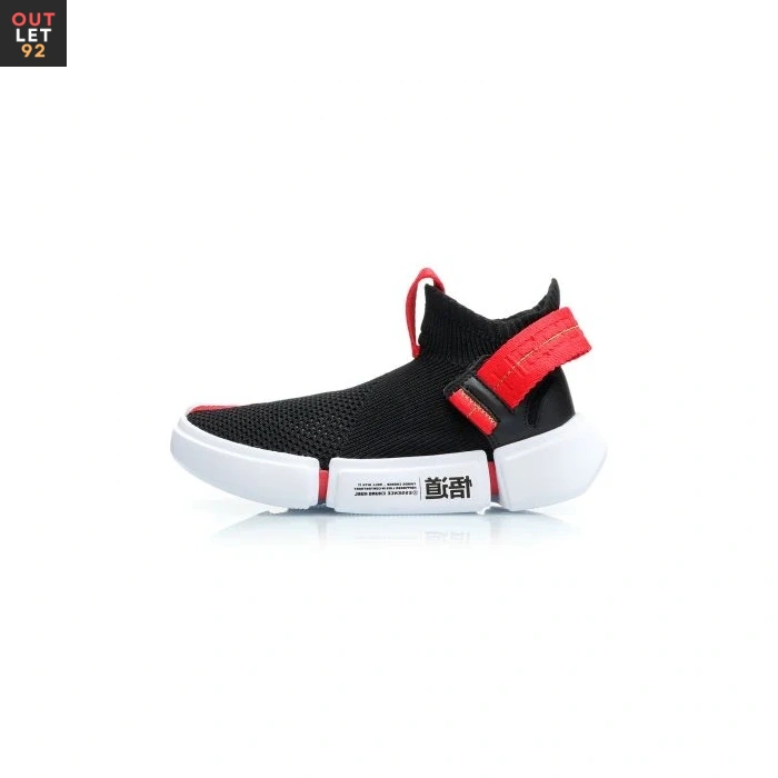 Li-Ning laste vabaajajalanõud, hingavad, must/punane