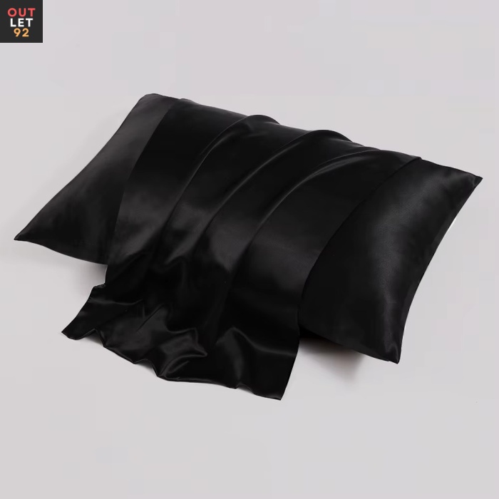 100% Mulberry siidist padjapüür 51x66cm, 22 momme,  must