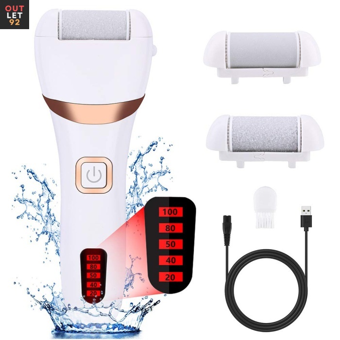 Elektriline jalakoorija vahetatavate peadega, 2 kiirust, IPX7