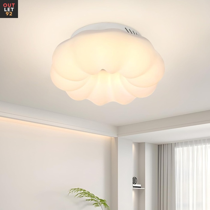 LED laevalgusti, 40 W, pilvekujuline