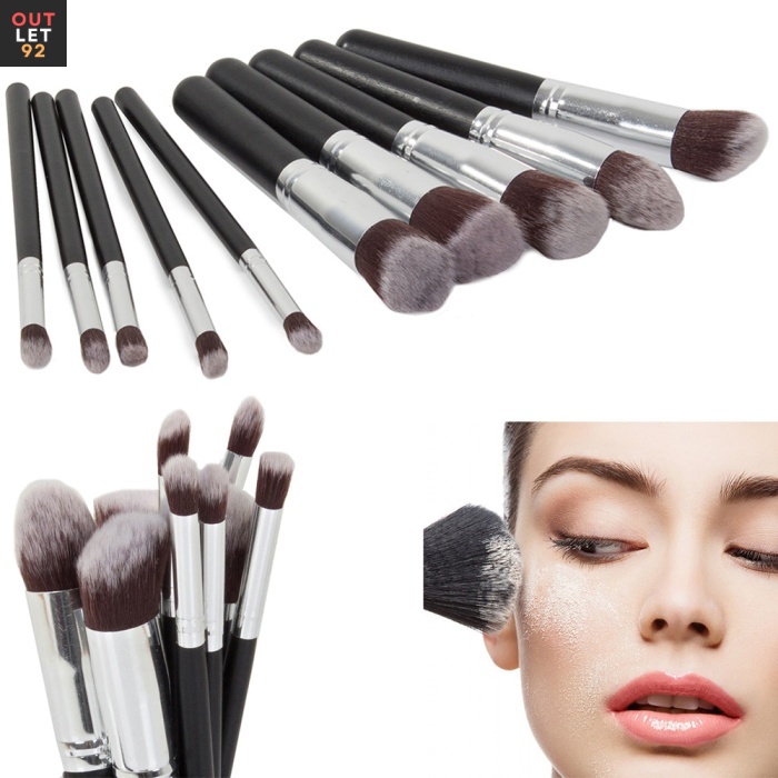 Meigipintslite komplekt 10-osaline