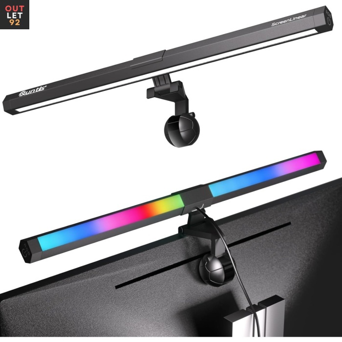 Arvutimonitori Lamp, RGB Taustavalgustusega, 40 cm LED Töö- ja Mängulamp