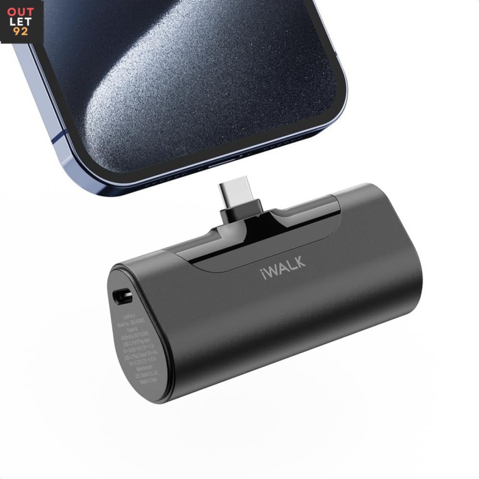 Mini kaasaskantav akupank, 4500mAh, USB-C