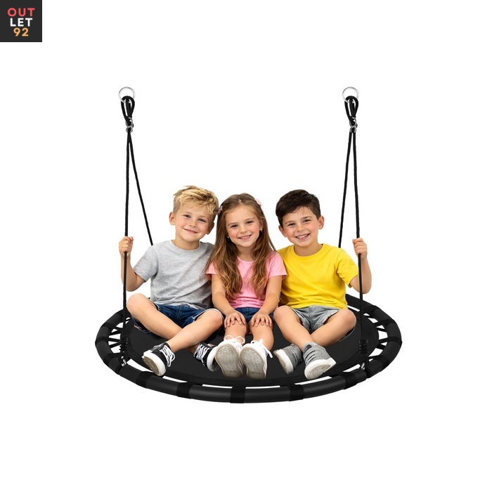 Pesakiik 100 cm reguleeritav köis kuni 180 cm must