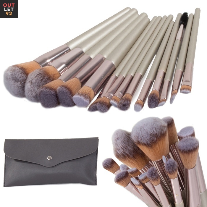 Meigipintslite komplekt 14 tk elegantses vutlaris