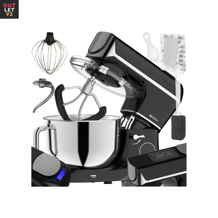 Planetaarmikser soojendusega, kaaluga ja 11 kiirusega, 5.5 l