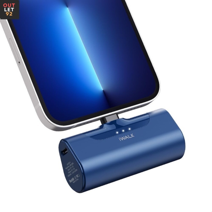 Mini kaasaskantav akupank, 4500mAh, Lightning otsik