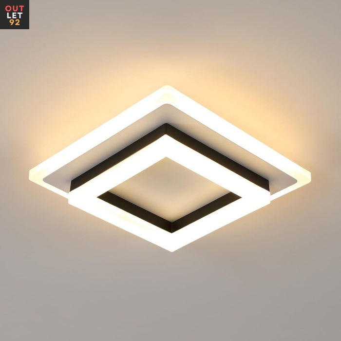 Kaasaegne Geomeetriline LED Laevalgusti, 24W, 2350LM, 3000K Soe Valgus