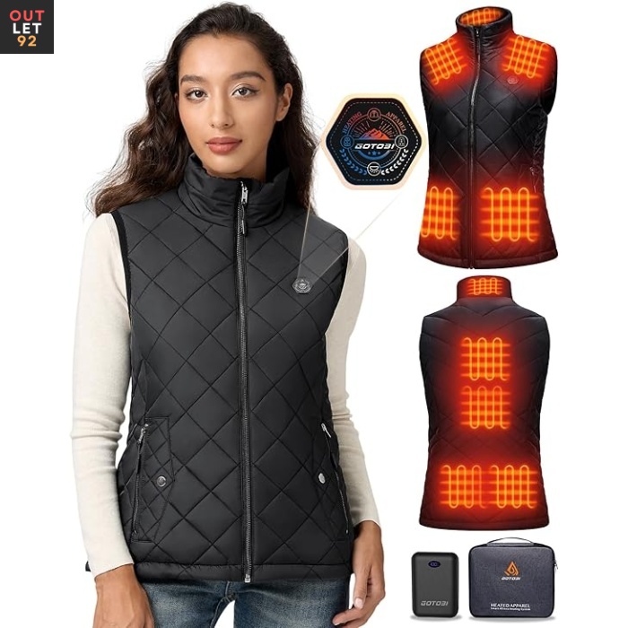 Naiste soojendusvest, 16000 mAh akupangaga