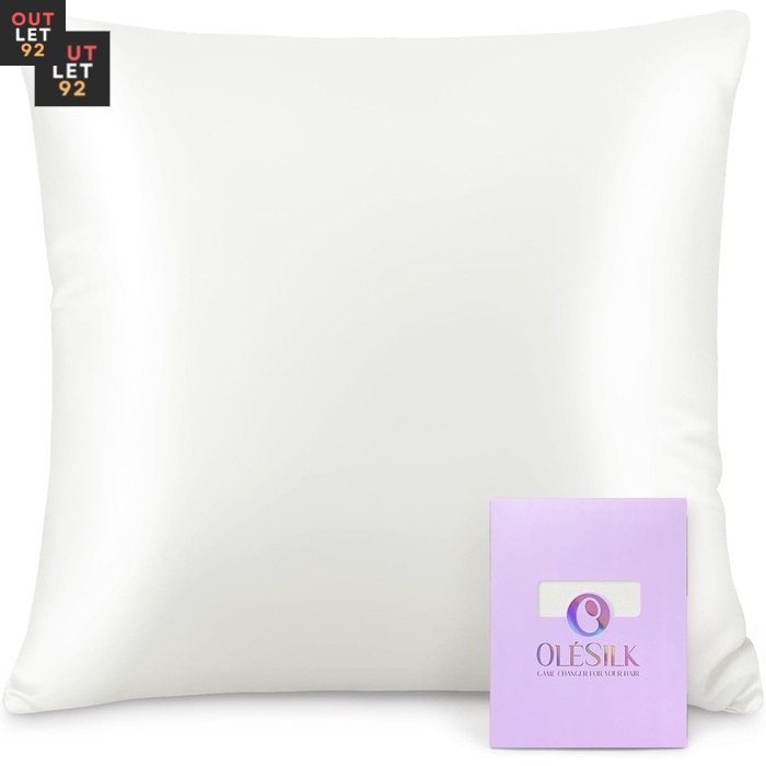 OLESILK 100% Mulberry Siidist Padjapüür 80x80cm, 1 Momme, 1tk