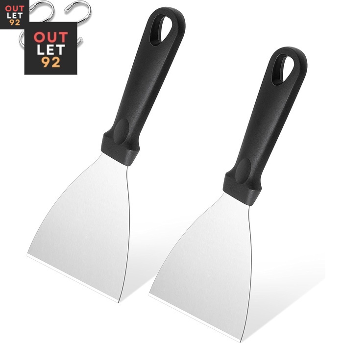 Herogo grilllabida komplekt, 2 roostevabast terasest grillspaatlit