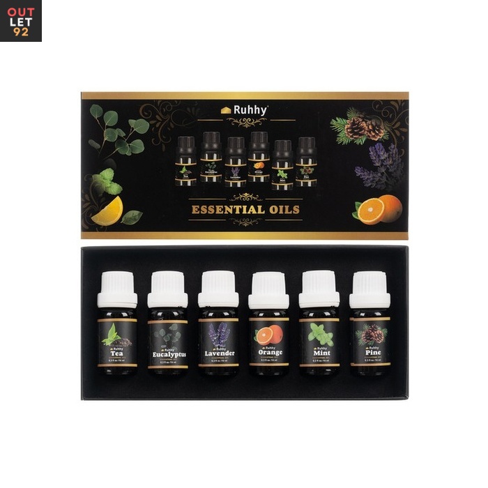 Aroomiõlide komplekt difuuserile 6 × 10 ml