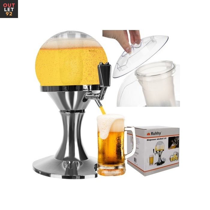 Suur joogidosaator kraaniga 3,5 l, jäämahuti