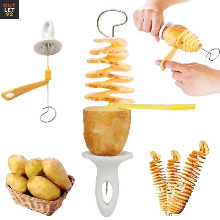 Kartulispiraali lõikur, friikartuli ja köögivilja dekoreerija