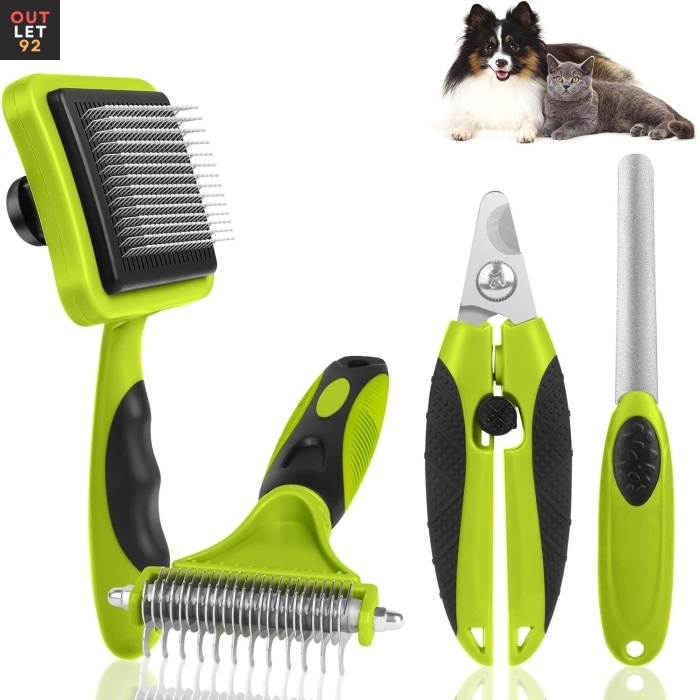 Lemmikloomade hoolduskomplekt 4-osaline