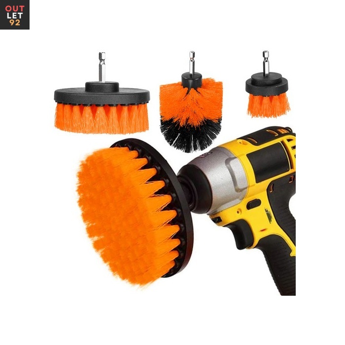 Puhastusharjad trellile 4 tk, universaalne