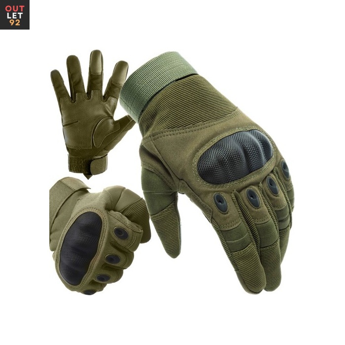 Taktikalised puutetundlikud kindad suurus L