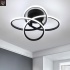 LED-laelamp, 38W, 4500lm, Akrüül, Must