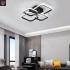 LED Laelamp, geomeetriline Disain, 60W, Must, külm valge 6500K