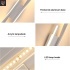 LED-seinalamp, 16W, 1800lm, Valge