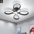 LED-laetuli ruumidele, lillekujuline, 30W, must