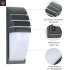 LED seinavalgusti, IP65 veekindel, külm valge 6500K, must