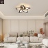 LED-lavalgusti, lillekroonlehe disain, 60w, must