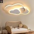 Pilvekujuline lastetoa laelamp, LED, 42x25x6 cm, soe valge 3000K