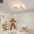 Pilvekujuline lastetoa laelamp, LED, 42x25x6 cm, soe valge 3000K