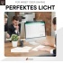 Monitorlamp, USB-C, puutetundlik, must