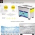 Ultrahelipuhasti, 800ml, 35W, 40kHz, Roostevaba teras