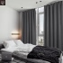 Pimendavad termokardinad 245x140 cm, krookepaelaga, tumehall, 2tk